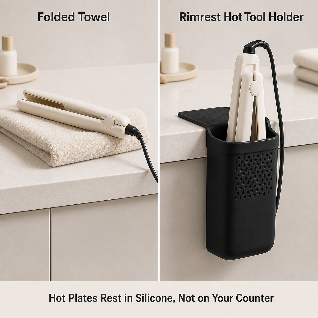Rimrest Hot Tool Holder — comparison