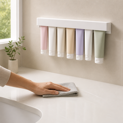 Tubelo Wall Tube Organizer — benefit_visualization
