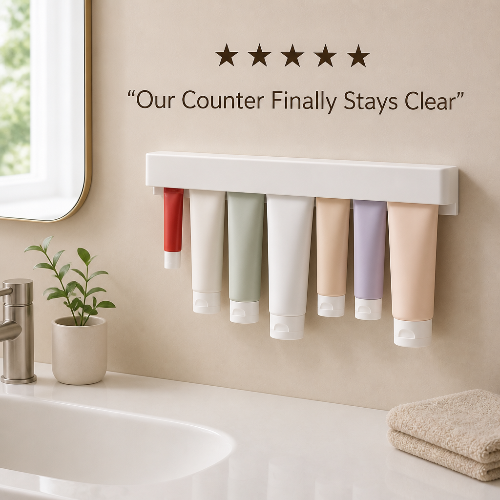 Tubelo Wall Tube Organizer — review_social_proof