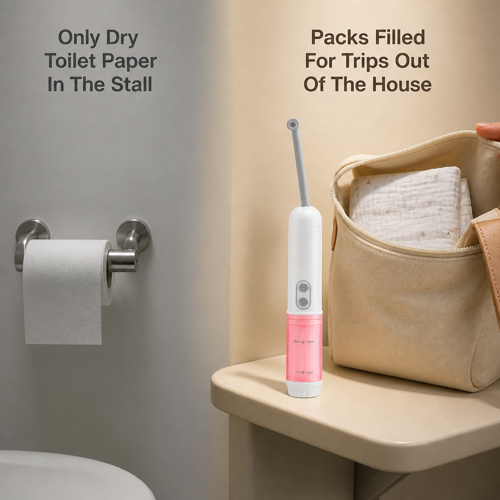 Rinsewell Portable Electric Bidet — problem_solution