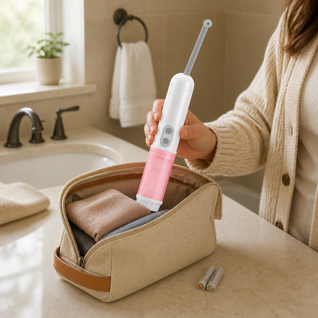 Rinsewell Portable Electric Bidet — lifestyle