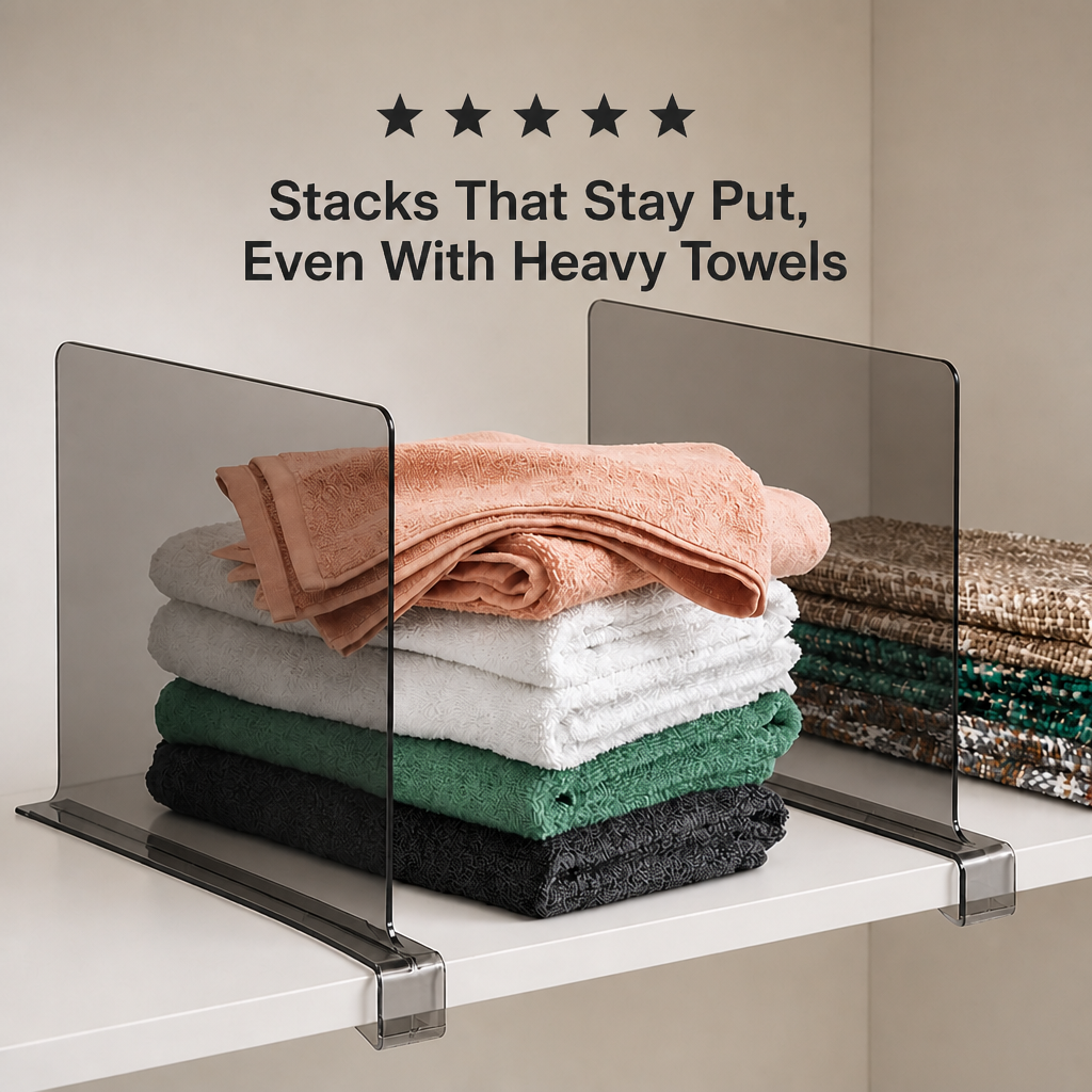 Stackwell Clear Shelf Dividers — review_social_proof