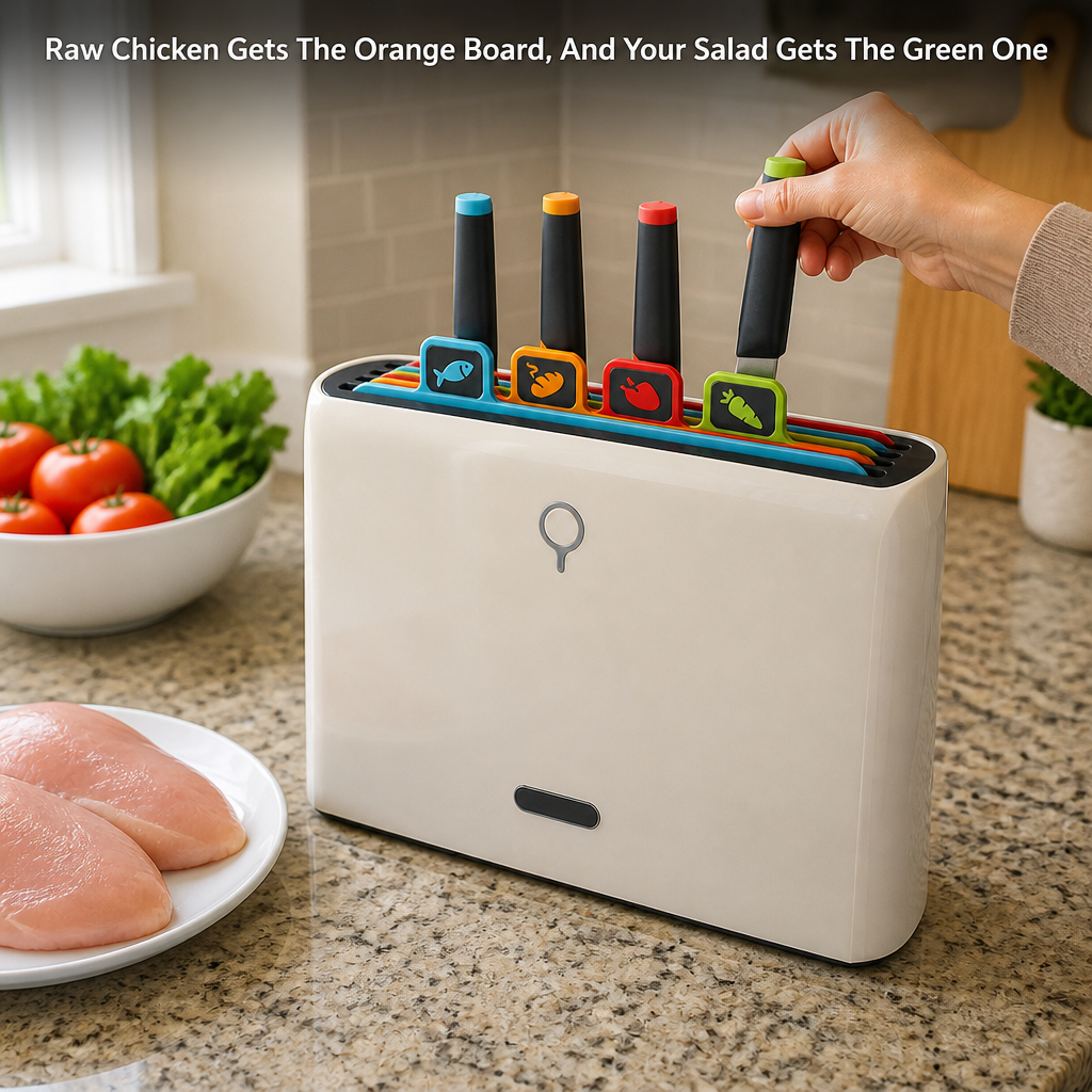 PrepRight Cutting Board and Knife Station — ugc_native