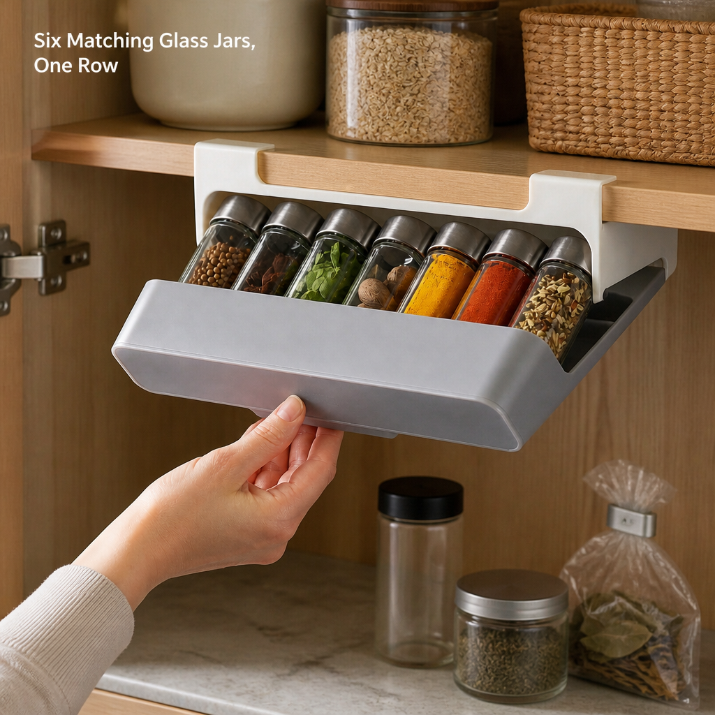 NestSlide Under-Shelf Spice Drawer — ugc_native