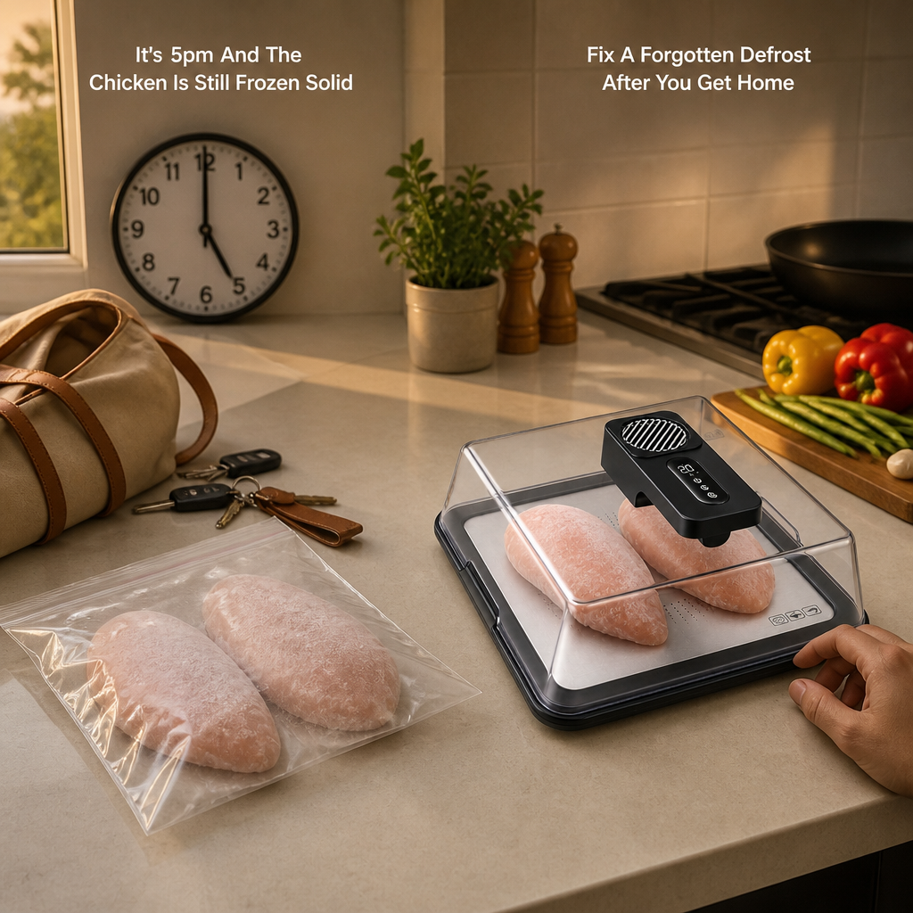 Thawly Electric Meat Thawer — problem_solution