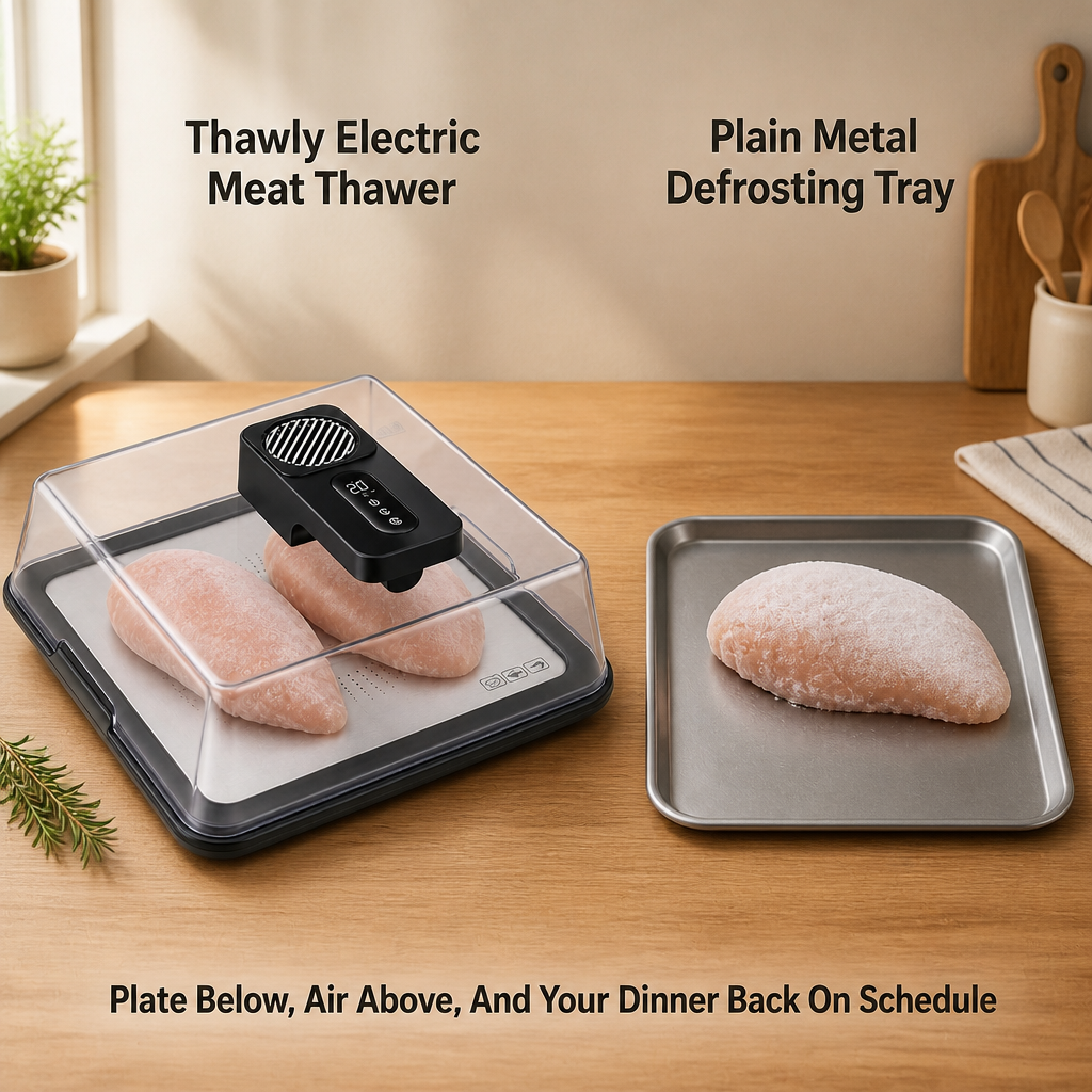 Thawly Electric Meat Thawer — comparison