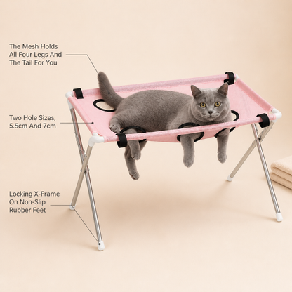 SoloGroom Pet Grooming Stand — feature_callout