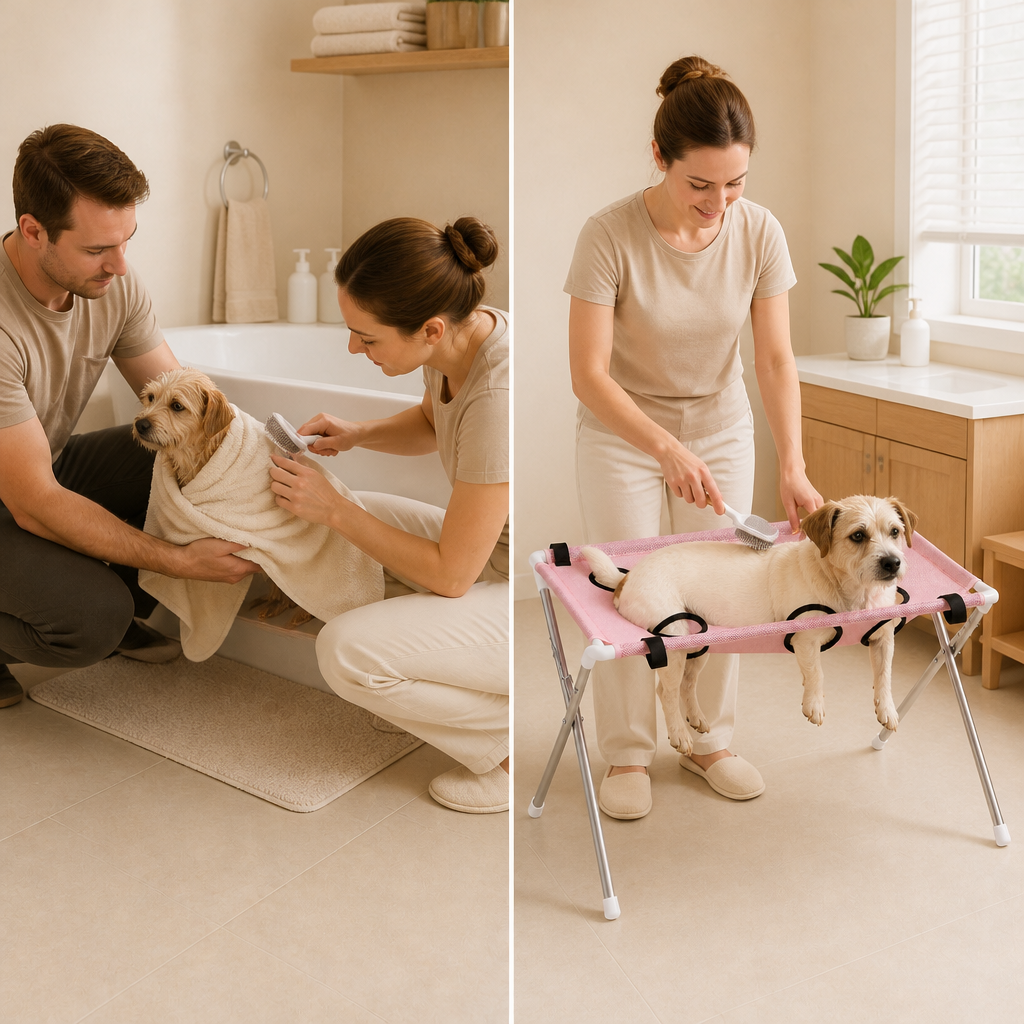 SoloGroom Pet Grooming Stand — comparison