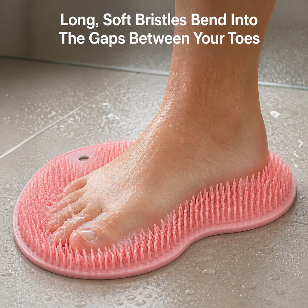 Stickwell Silicone Foot Scrubber — benefit_visualization