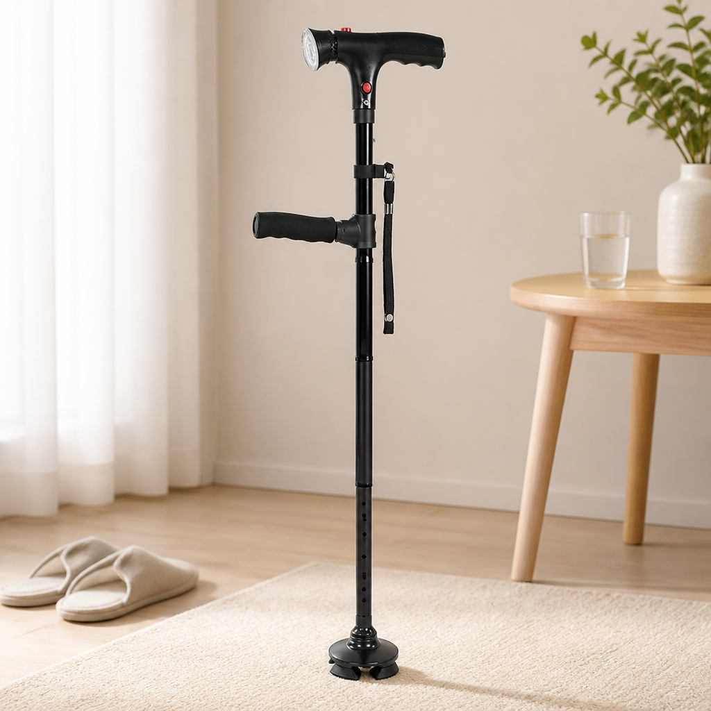 SteadyBeam Folding Cane — hero
