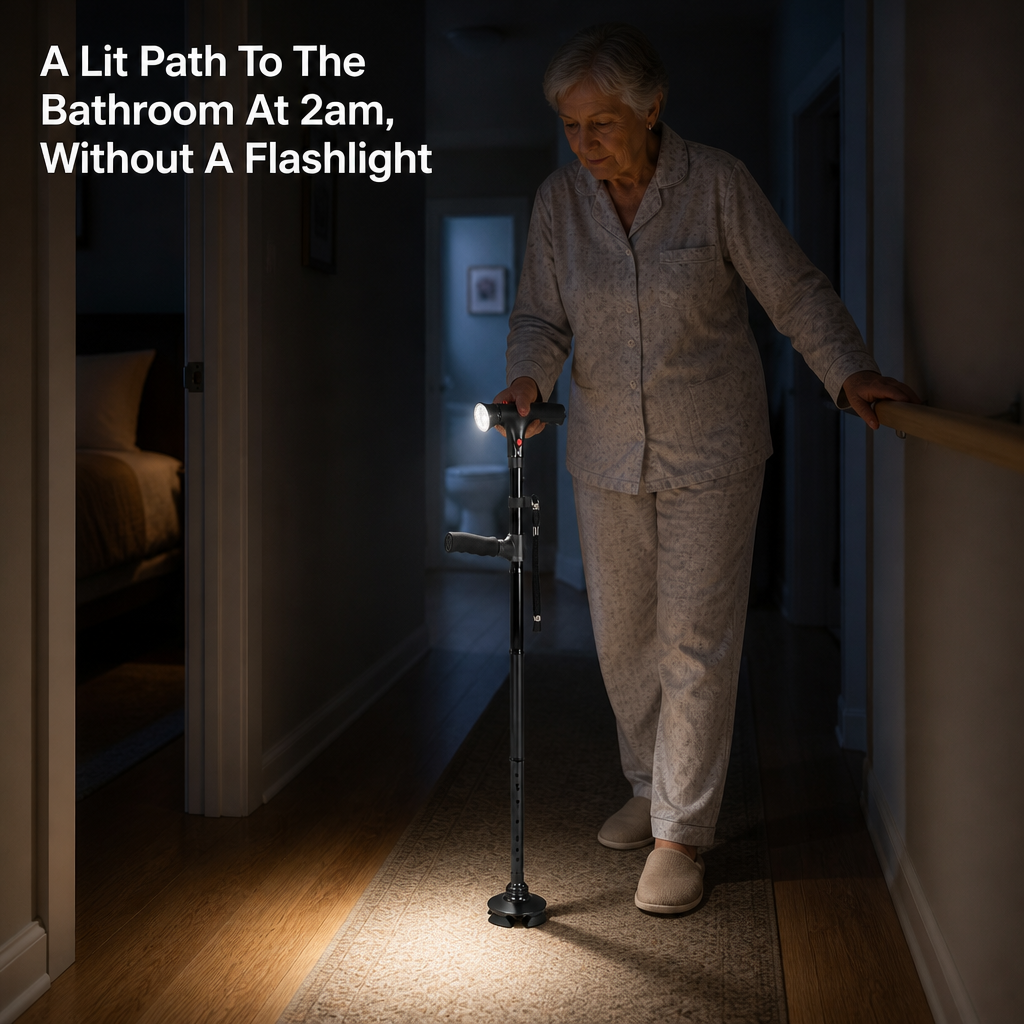 SteadyBeam Folding Cane — benefit_visualization
