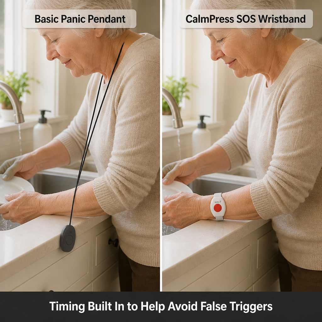 CalmPress SOS Wristband — comparison