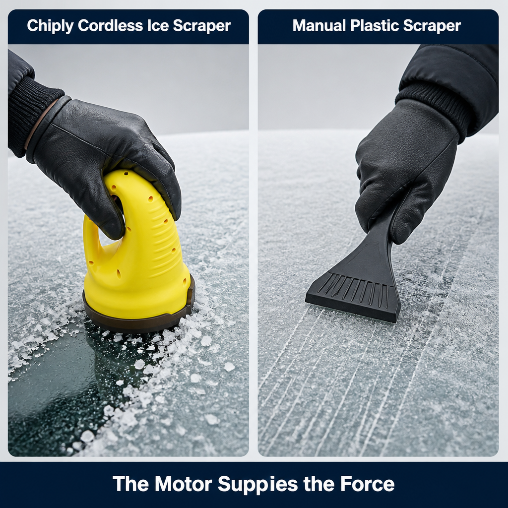 Chiply Cordless Ice Scraper — comparison
