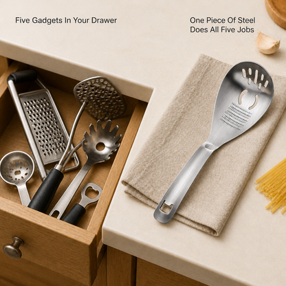 Kinzo 5-in-1 Cooking Spoon — problem_solution