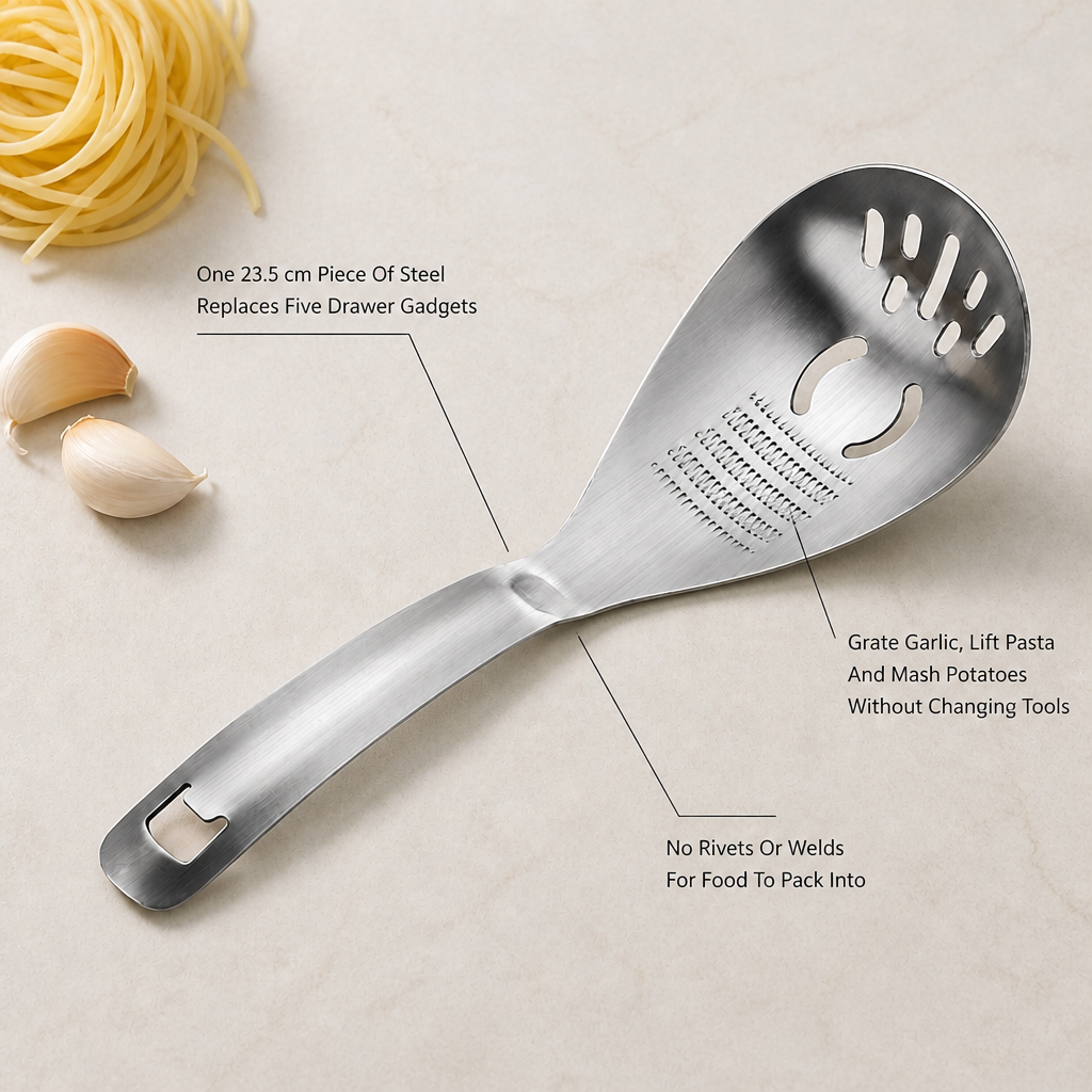 Kinzo 5-in-1 Cooking Spoon — feature_callout