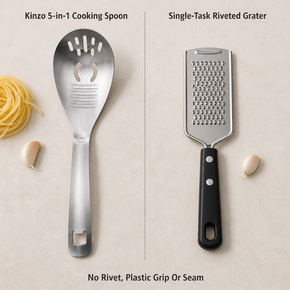 Kinzo 5-in-1 Cooking Spoon — comparison