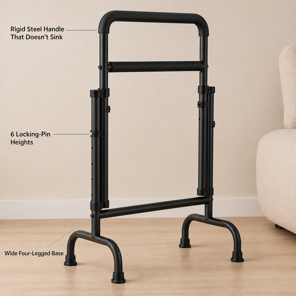 UpSteady Stand Assist Frame — feature_callout