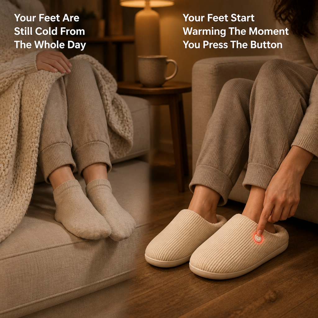 EmberNest Heated Slippers — problem_solution