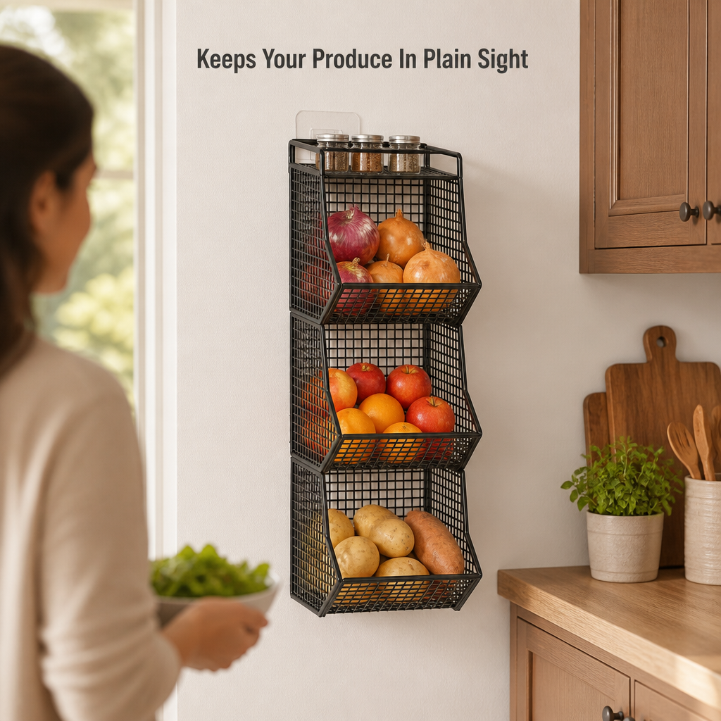 Nestwall Wire Wall Basket — benefit_visualization
