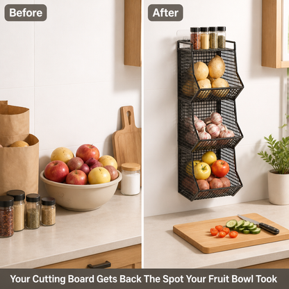 Nestwall Wire Wall Basket — before_after