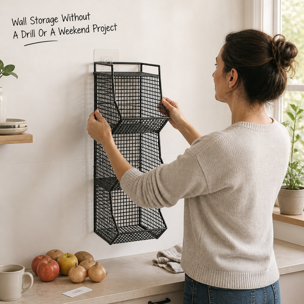 Nestwall Wire Wall Basket — ugc_native