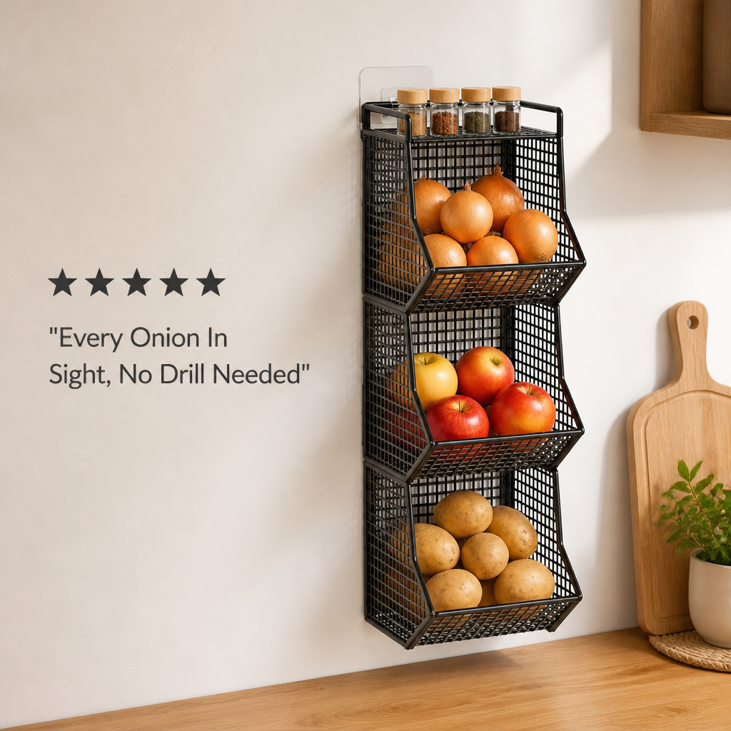 Nestwall Wire Wall Basket — review_social_proof