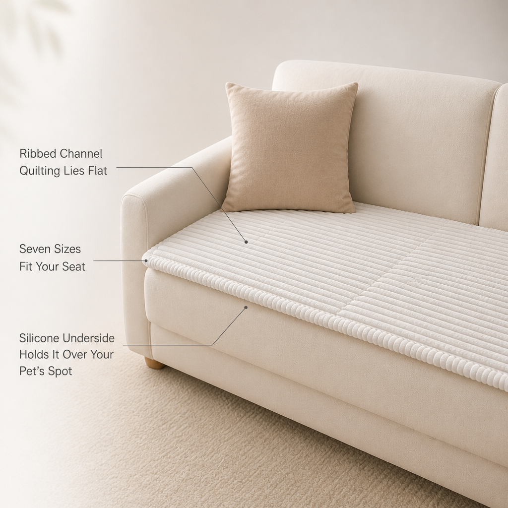LoftLay Couch Protector — feature_callout