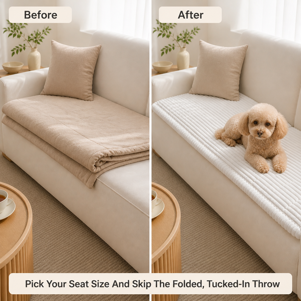 LoftLay Couch Protector — before_after