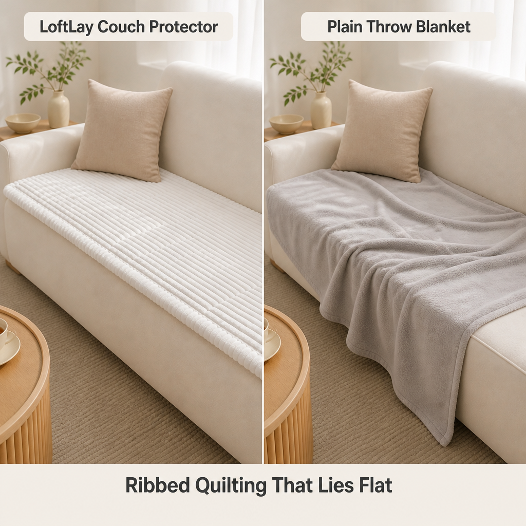LoftLay Couch Protector — comparison