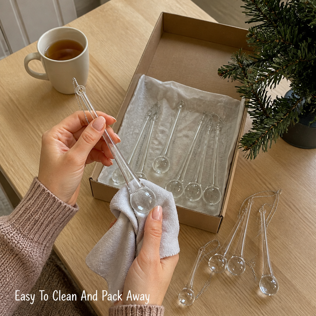 TwinkleTip Acrylic Teardrop Ornaments — ugc_native